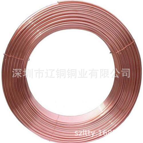 c1100纯铜空心圆管 紫铜直管 导热耐高压红铜管 空调制冷零切