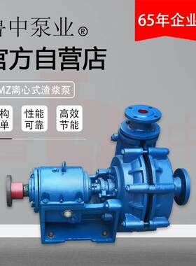 GMZ65-30-80型离心式渣浆泵淄博鲁中牌品质保障欢迎来电订购