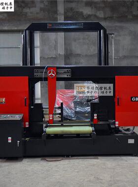 山东锯床工厂直销gb4290大型龙门线轨带锯床电动送料重载大型切割
