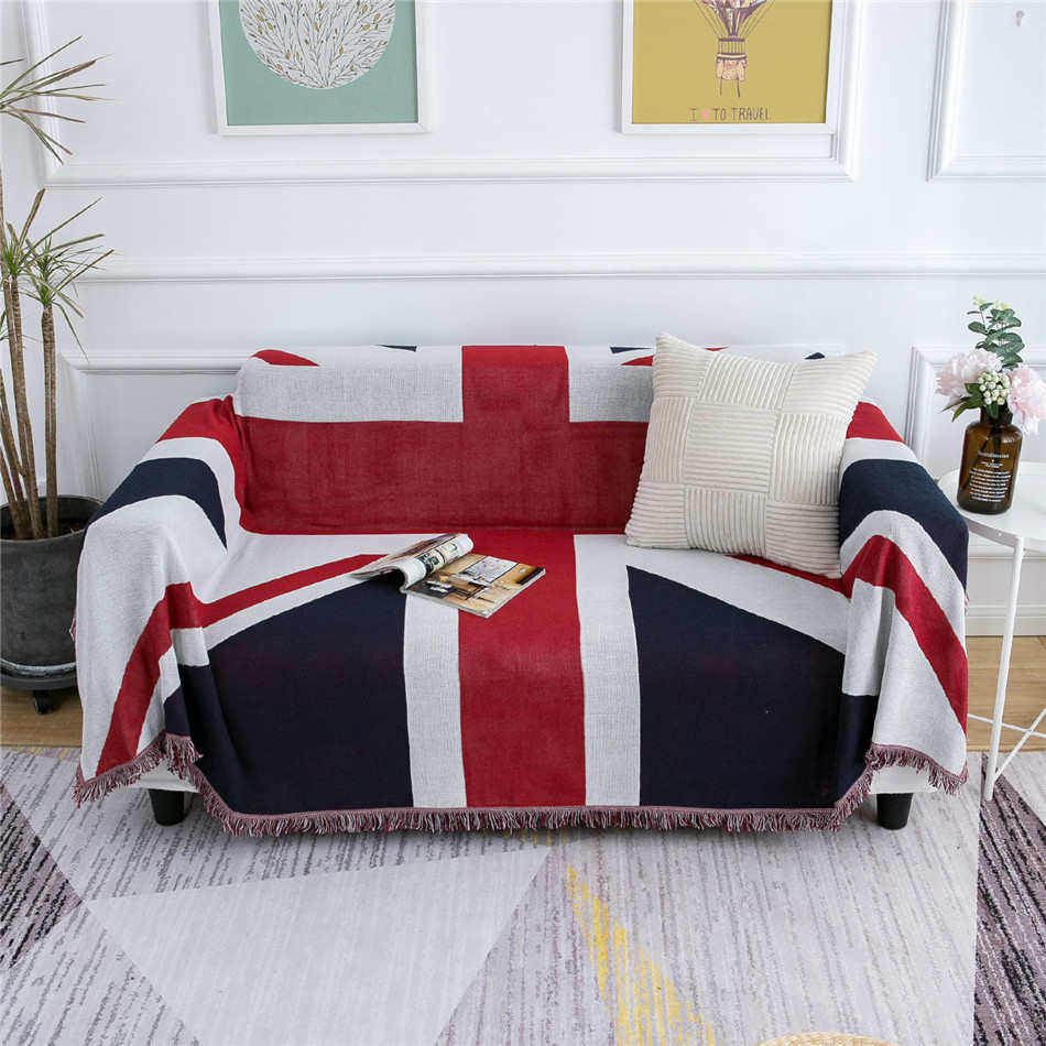 美式加厚全盖沙发巾 沙发垫床尾巾线毯装饰毯防尘罩【厂家货源】,居家布艺,沙发套,淘宝优惠券,粉丝福利购,淘宝优惠卷