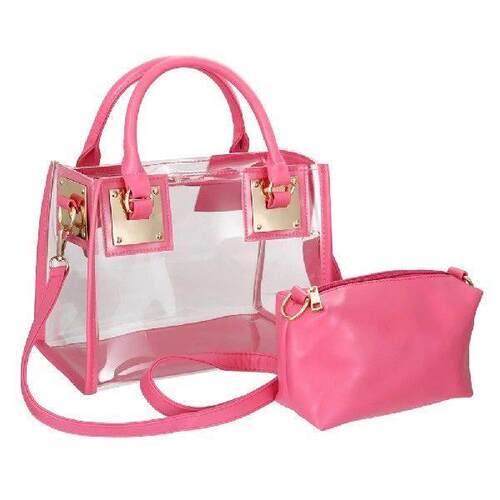 Clear Transparent Shoulder Bag Jelly Candy Summer Beach