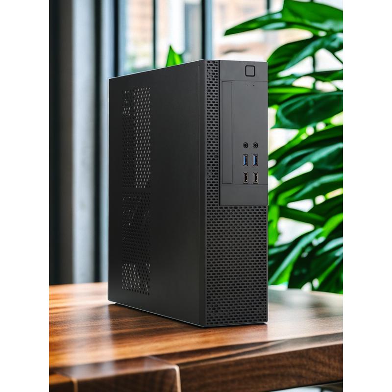 SKTC 小叶子UX02卧式MATX/ITX主板小1u电源半高显卡光驱 HTPC机箱