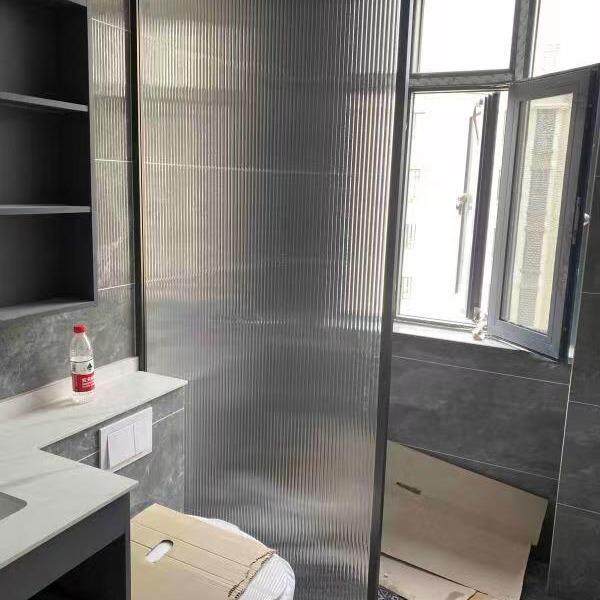 外贸淋浴房浴室玻璃门隔断卫生间干湿分离沐浴屏不锈钢