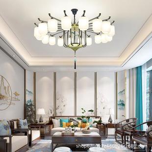 新吊中大灯客厅别墅大厅饭店式 楼梯大灯楼中 包酒店大厢堂0008复式