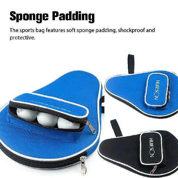 Table Tennis Racket Case with Outer Zipper Professional - 实物图