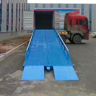 登车桥8吨10吨集装箱装卸货升降机移动式液压登车桥可移动