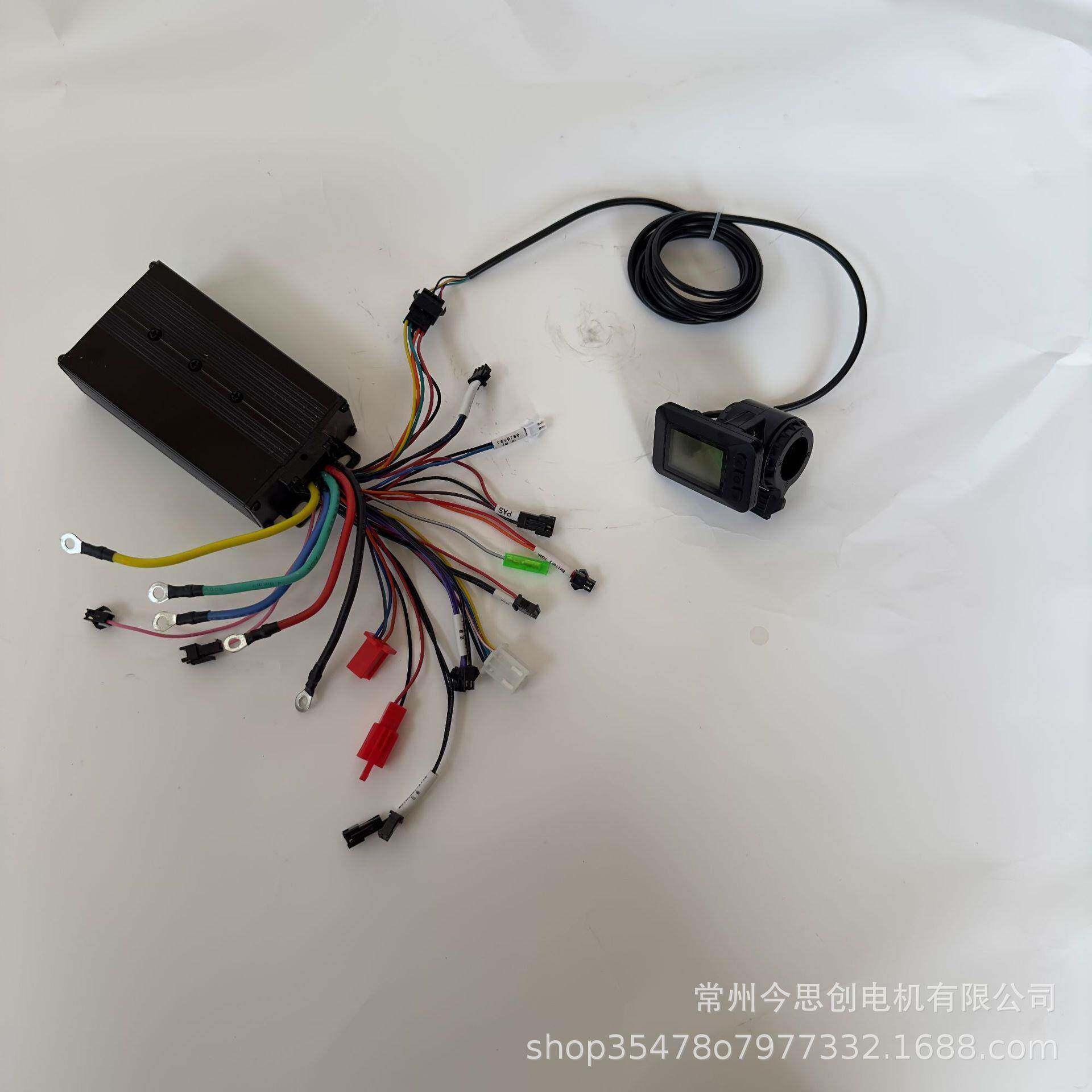 36V72V大功率滑板车正弦波控制器仪表放电流50A电动车电动自行车