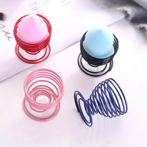Egg tray drying rack, water drop gourd-shaped makeup puff ho
