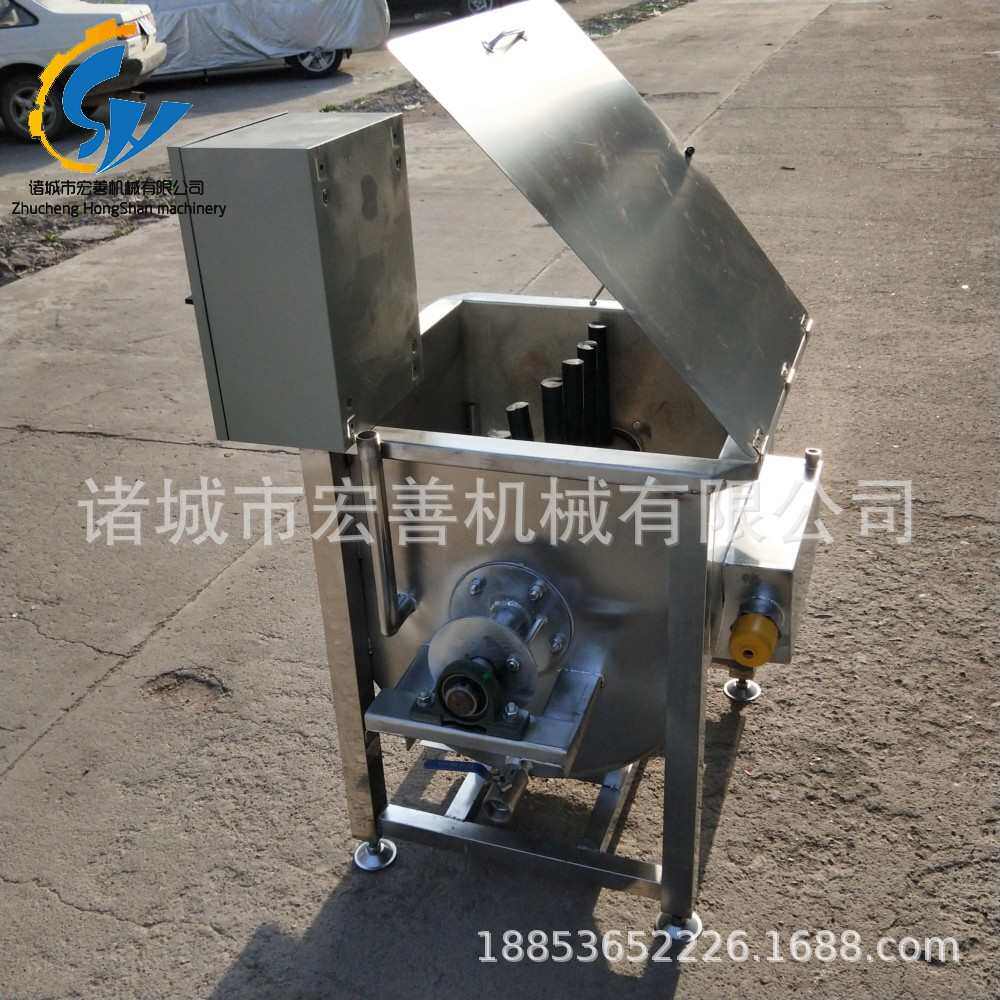 鸡鸭搅拌不锈钢机毛烫屠宰毛机械设备批发型烫60全自动家禽 设备