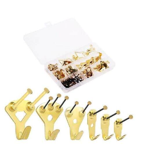 Alternative Set of 130 Metal Picture Hanger Convenient for