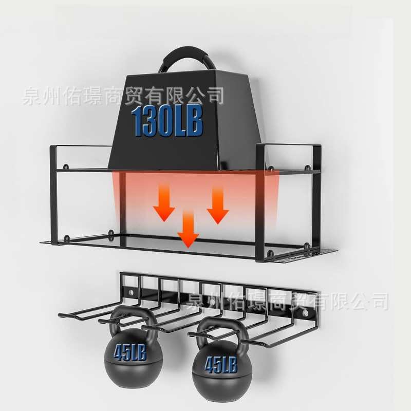 铁艺螺丝刀工具收纳车库壁挂式手持电钻可折叠4槽电动工具收纳架
