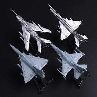 4D 拼装战斗机模型歼6 歼7 F16幻影2000飞机静态模型摆件免胶组装