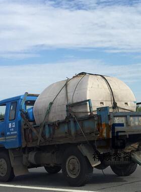 1-3立方白色卧式运输水桶牛筋料一体成型超大车载化工桶塑料pe罐