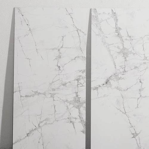 寒江保格丽大理石瓷砖花纹白色柔光鱼肚白地砖全瓷600x1200客厅