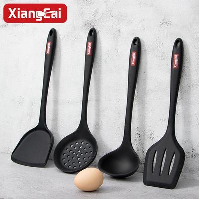不沾锅专用矽胶铲耐高温家用炒菜铲子锅铲厨具套组汤勺炒勺