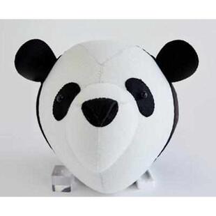 毛毡动物头壁挂 饰儿童房墙面挂饰动物头墙饰毛毡立体挂饰 墙壁装