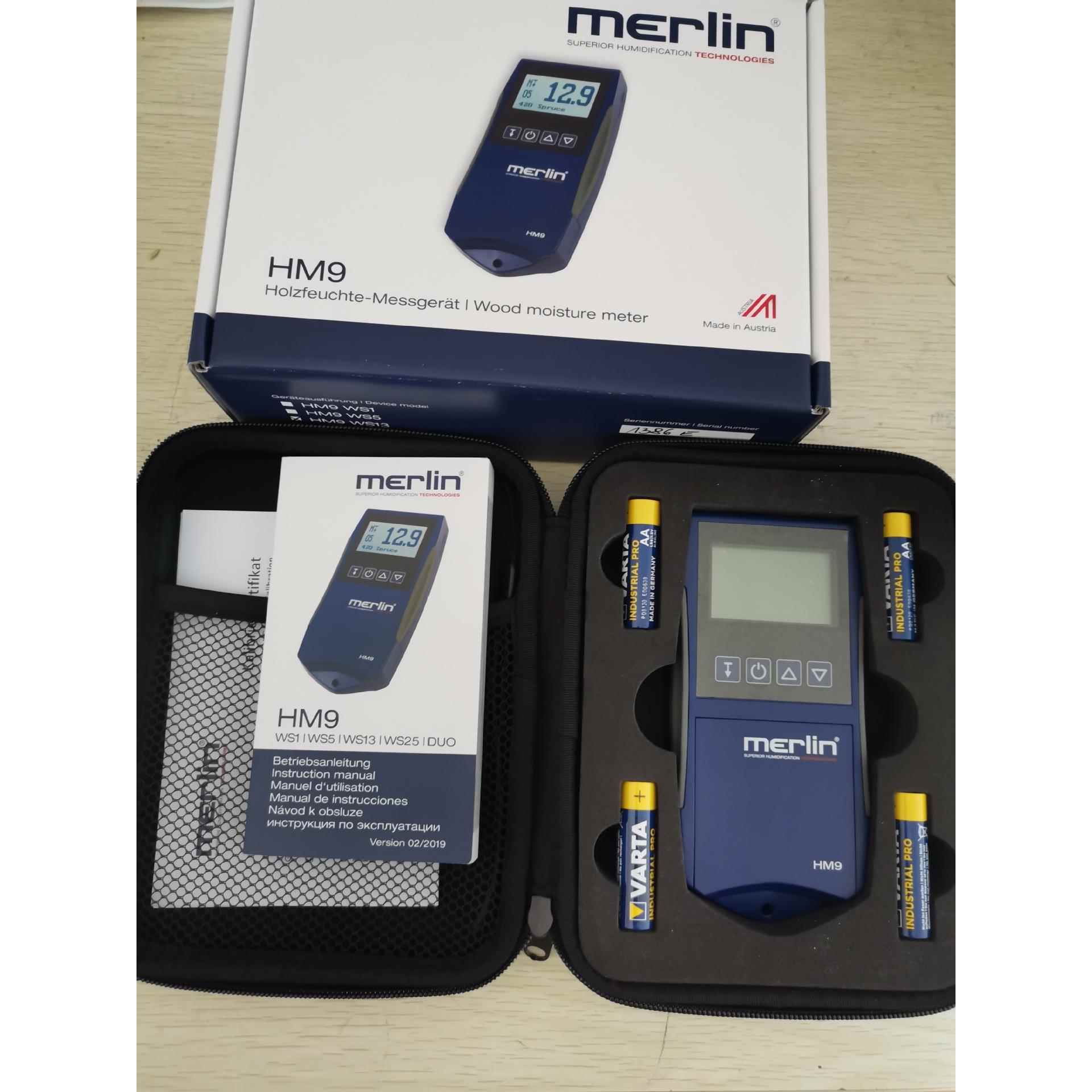 奥地利MERLIN牌HM9-WS5HD13HD25HD感应式木材水分测定仪湿度计