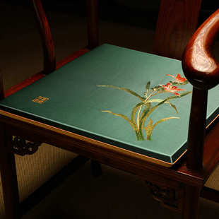 中式红木椅子坐垫沙发垫高档防滑海绵垫子餐桌椅垫茶椅垫座垫坐垫