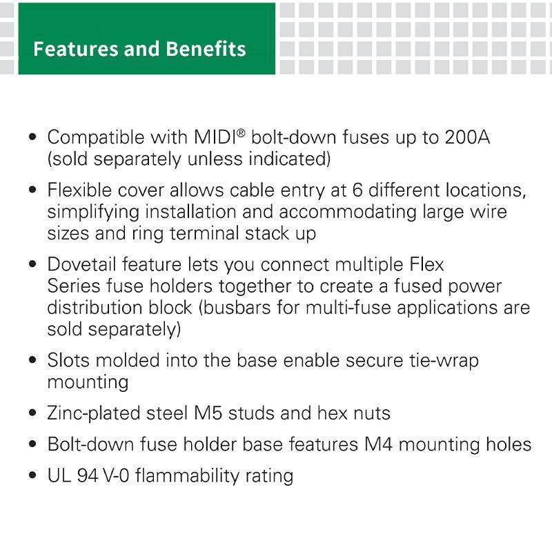 littelfuse492ONM001ZXFC力特32V螺8栓固定式0保0险丝座498201