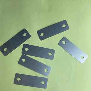 32650螺柱电池支架款 孔距34.5连接片镀镍钢带0.2厚螺孔镍片