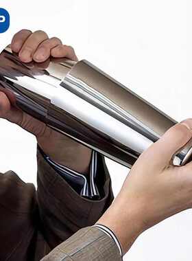 KLP日式波士顿调酒器不锈钢双厅调酒杯摇酒壶 鸡尾酒调酒工具套装