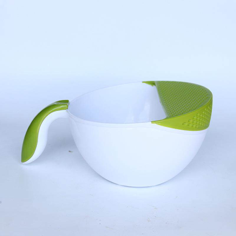 沥水篮家用手握便捷洗菜篮 厨房多功能蔬果篮简约厨房用品滤水篮