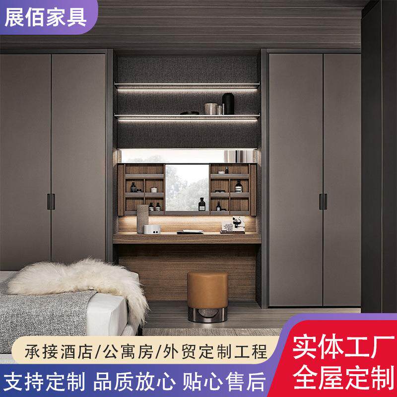 全屋定制卧室设计家具衣柜简约大小衣橱河北工厂定制衣柜