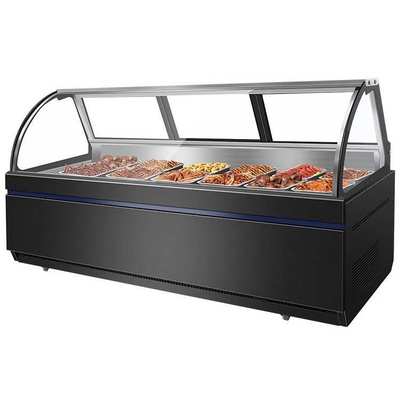 熟食展示柜商用卤菜鸭脖冷藏保鲜柜凉菜冰箱冰柜卤菜展示柜