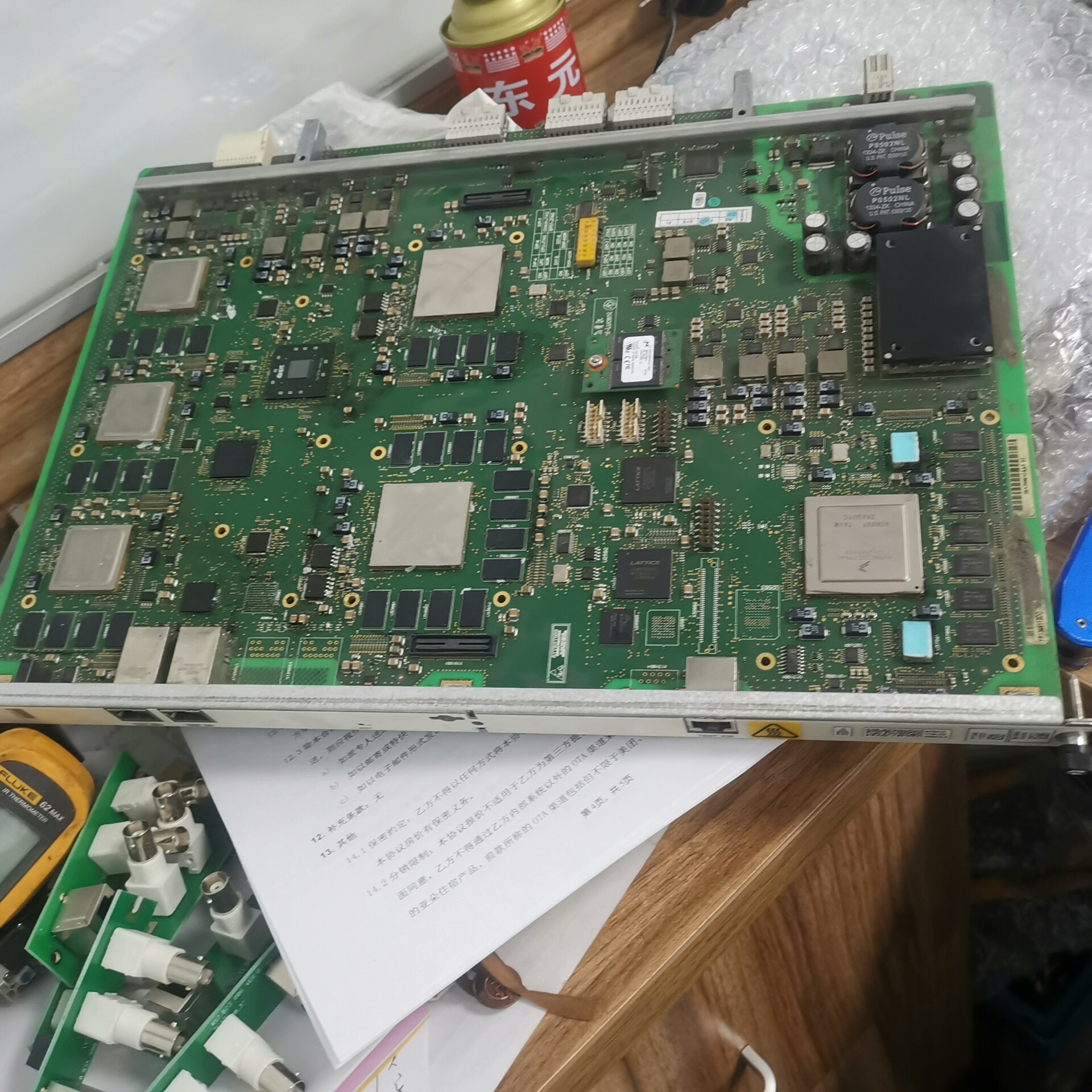 阿尔卡特板卡3BK28961CAAF03里面带P408ESS