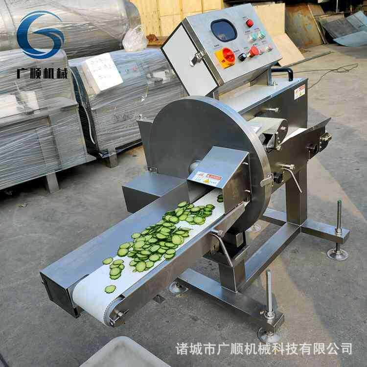 商用熟肉切片机多功能熟猪肉牛肉切片机全自动不锈钢切腊肠机