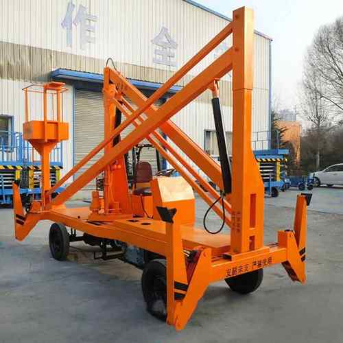 曲臂式液压升降机旋转柴油折臂伸缩自行走高空作业平台厂家直销