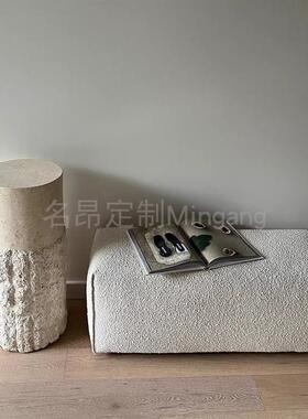 天然石材立款柱厅子摆件客YHA装饰柱设计师式花架