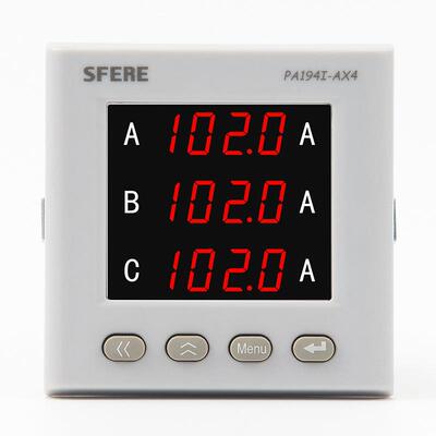 江苏斯菲尔电气sfere PA194I-AX4智能三相交流电流表电工仪器仪表