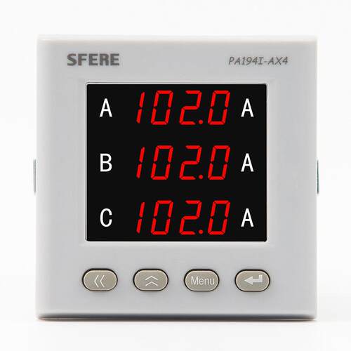 江苏斯菲尔电气sfere PA194I-AX4智能三相交流电流表电工仪器仪表