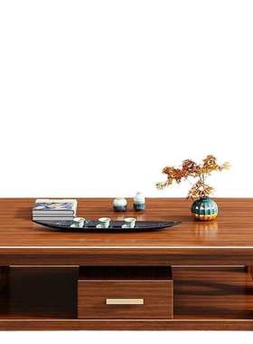 XLL金丝胡桃木实木沙发新中式冬夏两用中小户型组合客厅雕花储物