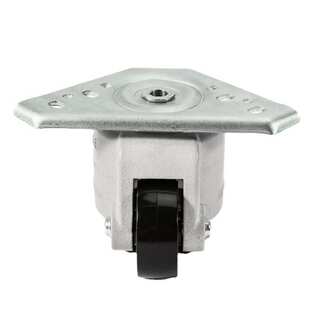 福马轮铝型材配脚轮三角板水平调节脚轮静音平板支撑水平万向l轮