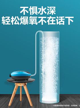 鱼缸气泵超静音小型家用充增泵氧水族箱冲氧打氧氧机养鱼增201810