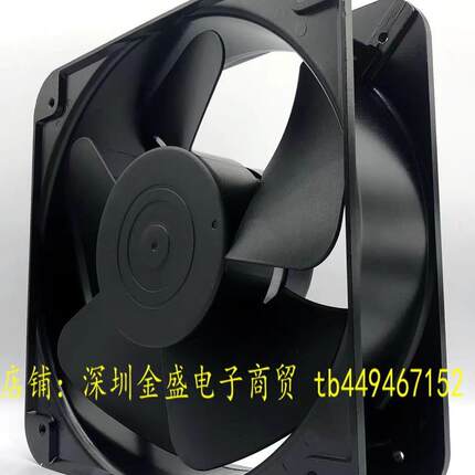 原装直销晨丰22060圆形风扇CF20060A2HBL 220v正方形圆形轴流风机