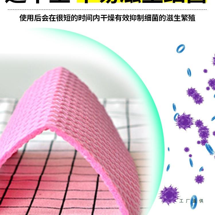 德国进口dm百碗洁洗布厨房抹布水刷碗海绵不712沾油双面洗碗布吸