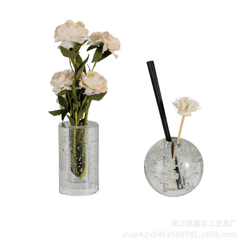 玄关气泡透明中心客厅销售打孔宿工艺品器轻民奢售楼部样板房花