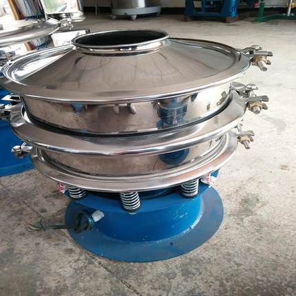 厂家直供600塑料振动筛不锈钢筛粉机圆形振动筛