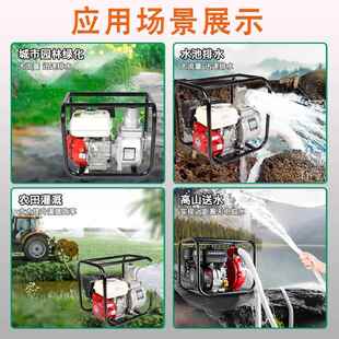 現貨農業機ZRD械小污水泵污泵排高壓型堵塞170F3無寸4沖程發動機