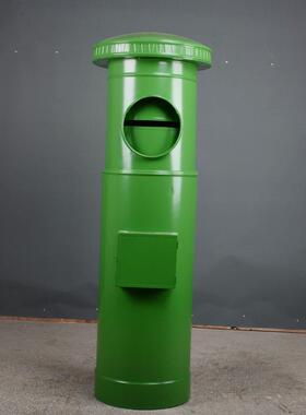 特大号邮政邮筒模型复摆古邮店饰箱ys307信箱铁艺件服装酒吧家居