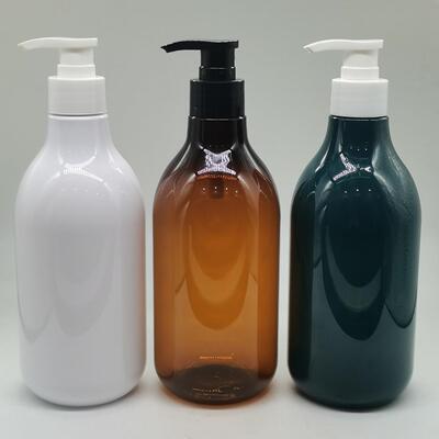 ML洗发水瓶乳液按压瓶 沐浴露空瓶洗发液瓶 PET洗发露瓶子定制