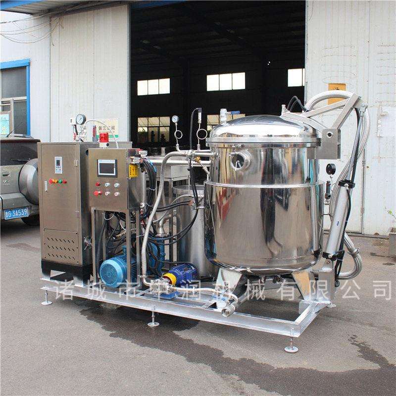 鲜参片蜜渍加工生产机器红参片真空负压浸糖锅果脯蜜饯浸渍锅