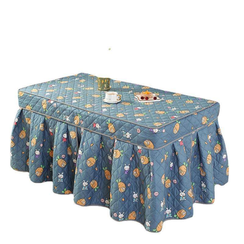 加绒烤火桌子罩套冬季加厚取暖80x80烤火罩电炉桌罩正方形炉子罩,居家布艺,床头罩,淘宝优惠券,粉丝福利购,淘宝优惠卷