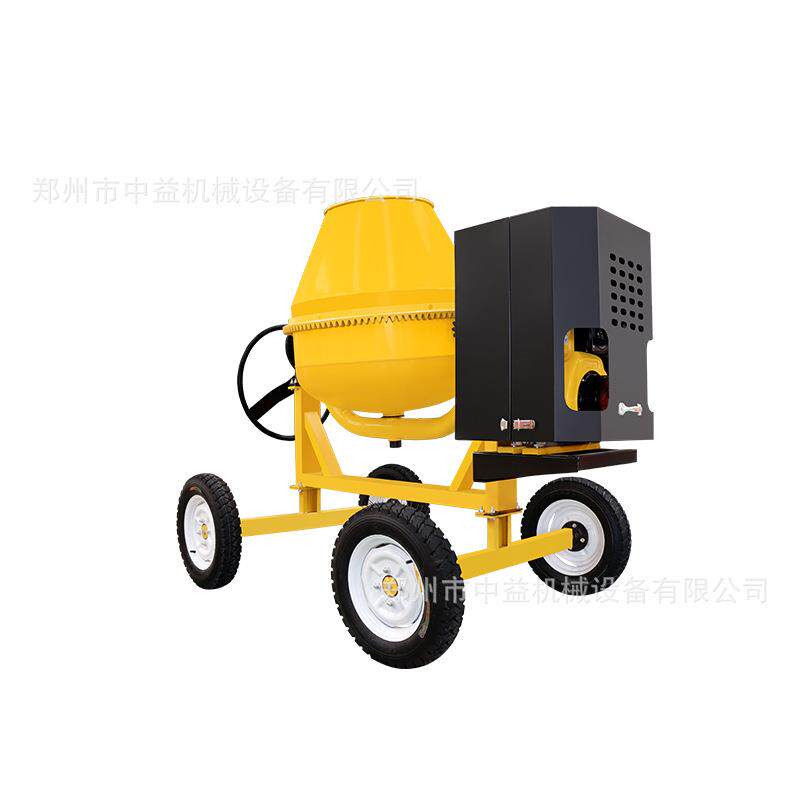 柴油搅拌机非洲款混凝土搅拌机立式滚筒搅拌罐自上料滚筒搅拌机