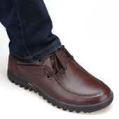 内务增高皮爸鞋 36小码 真皮软底商休闲鞋 洞洞皮鞋 镂空爸鞋 高档男士