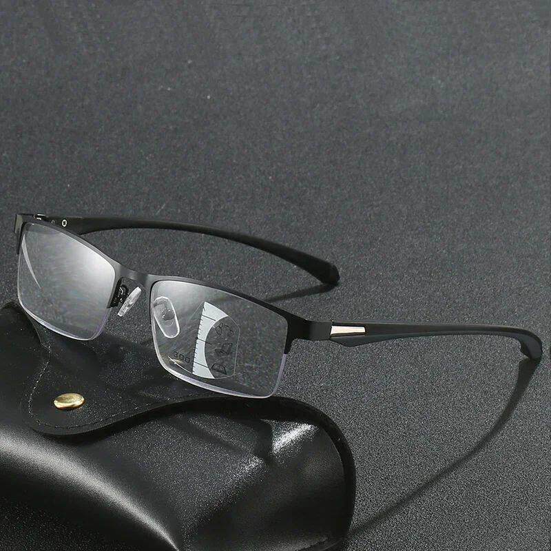Progressive Multifocal Photochromic Reading Glasses Anti-blu