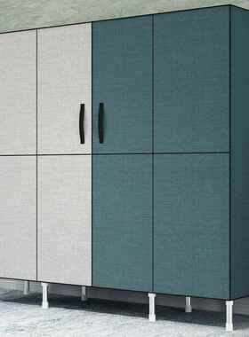 勇r拓者Exploer简易衣柜钢管粗加加固布衣木柜双单人TES衣橱非实